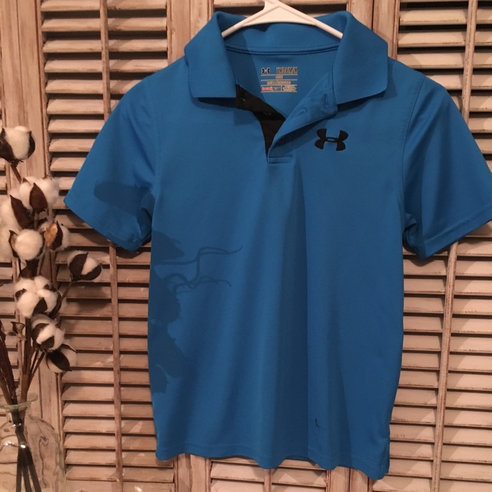 Boys under armour polo